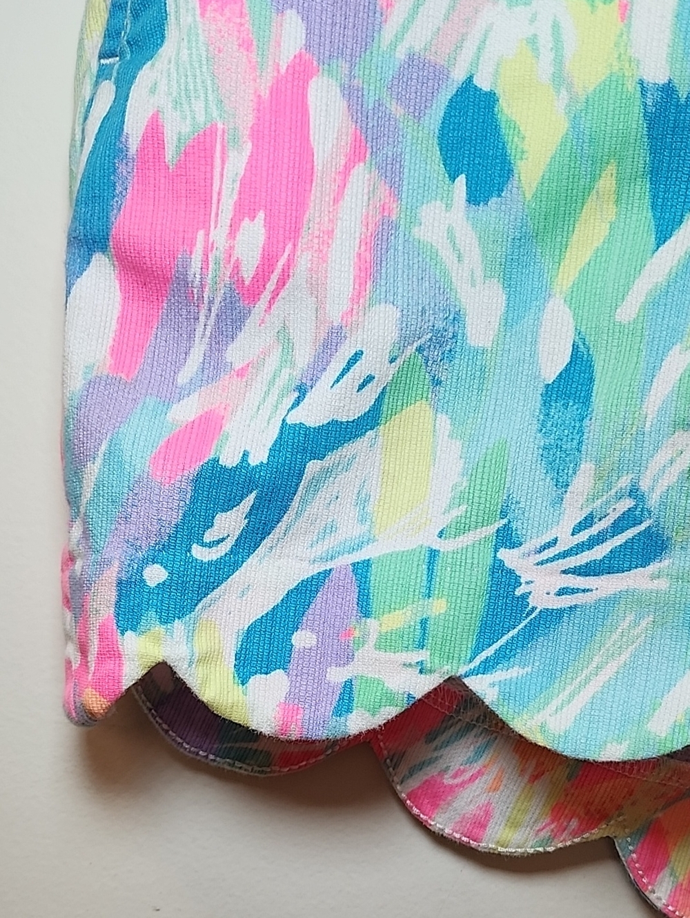 Lilly Pulitzer Buttercup Shorts Multi Sparkling Sands Size 4 - Picture 8 of 16